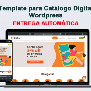 Loja Virtual Template para Catálogo Digital 2025
