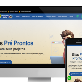 Loja para vendas de produtos digitais