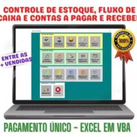 Controle De Estoque, Fluxo De Caixa, Contas A Pagar Receber
