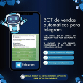 Robo De Vendas No Telegram Com Painel Em Php + Site