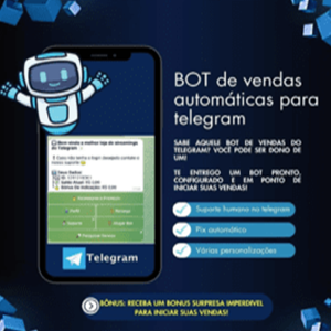Robo De Vendas No Telegram Com Painel Em Php + Site